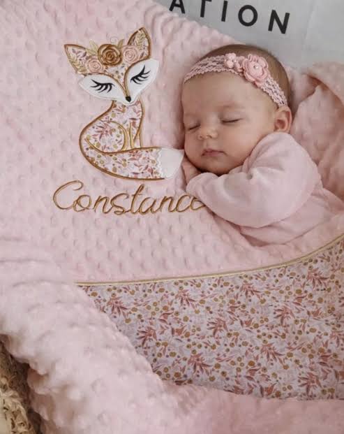 Couverture bébé coton